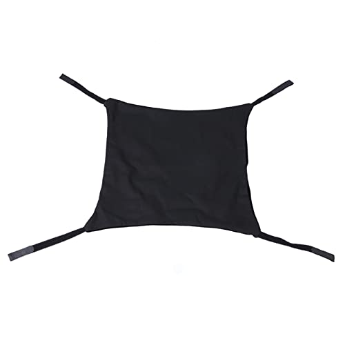 Katzen-Hängemattenbett, 2 Seiten Unter Hängende Matte Warmer Stuhltisch Hängematten für Katzen, Beige Grey S, für Katzen, Meerschweinchen, Chinchilla, Frettchen, Hasen, Ratten, Kitty., Mit 4 (S) von Zerodis