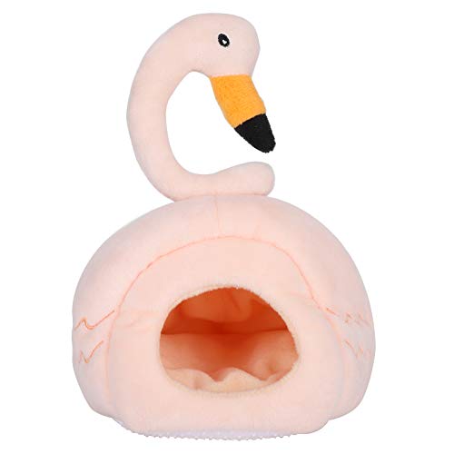 Tierheim für Kleintiere Cartoon Swan Shape Schlafbett aus Baumwolle Warm halten Ruhende Hausversorgung für Hamster von Zerodis