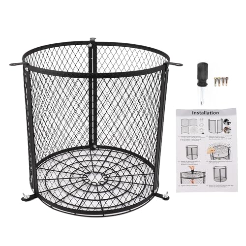 Varmint-Futterkäfig, Langlebiger Hirsch-Futterhäuschenschutz aus Edelstahl, Schnellverschluss-Design, Waldschutz Im Freien, Perfekte Ergänzung für Hirsch-Futterhäuschen Im Freien Varmint-Futterkäfig, Langlebiger Hirsch-Futterhäuschenschutz aus Edelstahl, Schnellverschluss-Design, Waldschutz Im Freien, Perfekte Ergänzung für Hirsch-Futterhäuschen Im Freien von Zerodis