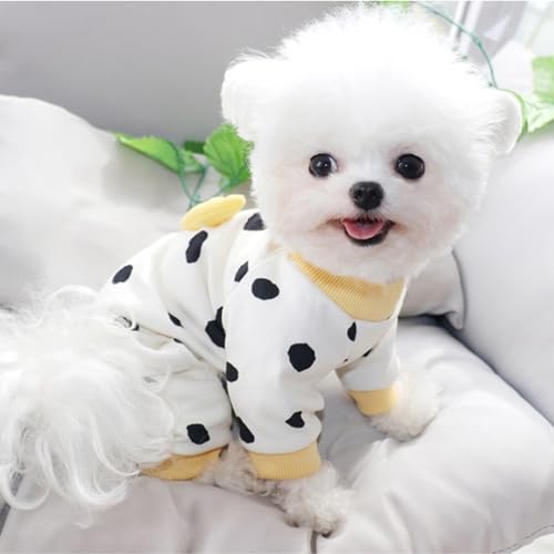 Welpen-Pyjama, Winterkleidung für Hunde, Modische Hundekleidung, süß, Vierbeinig, Warm, Bequem, Weich, Waschbar, Welpen-Pyjama für den Innenbereich, Modisches Design, Warm und Welpen-Pyjama, Winterkleidung für Hunde, Modische Hundekleidung, süß, Vierbeinig, Warm, Bequem, Weich, Waschbar, Welpen-Pyjama für den Innenbereich, Modisches Design, Warm und von Zerodis