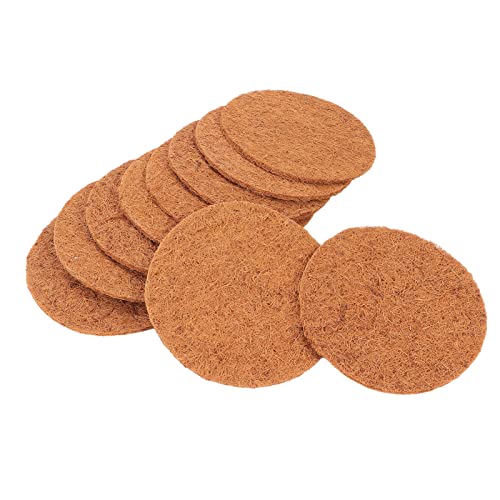Zerodis 10pcs Vogelschachtelmatte Atmungsable Kokosfasermatte für Nester, Mehrzweckpolster für Vögel und Tauben von Zerodis