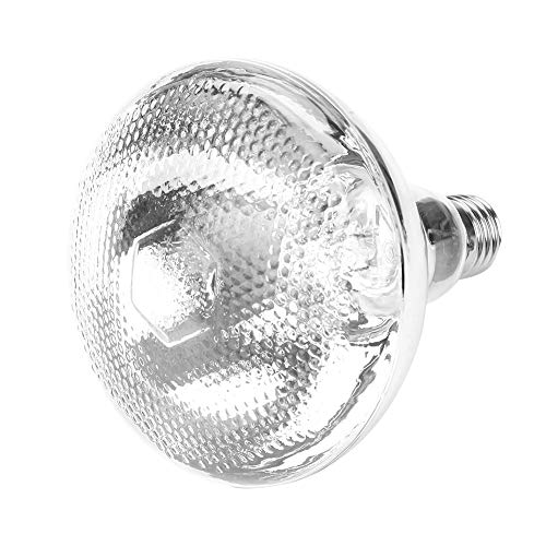 Zerodis 1PC 100w-245w Farm Ferkel Wärmelampe, wasserdichte explosionsgeschützte Lichtheizung Punkt verdicken Oberfläche für Vieh Huhn Reptil(245w) von Zerodis