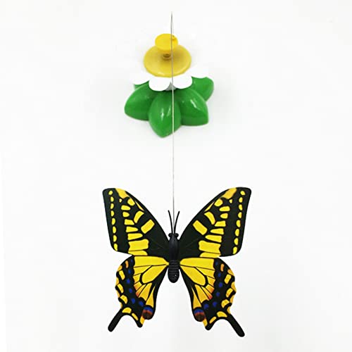 Zerodis 360 -Grad -Schmetterling Katzen Spielzeug Spielzeug Rotierender Schmetterlingsspielzeug für Katzengewichtsverlust Zerodis 360 -Grad -Schmetterling Katzen Spielzeug Spielzeug Rotierender Schmetterlingsspielzeug für Katzengewichtsverlust von Zerodis