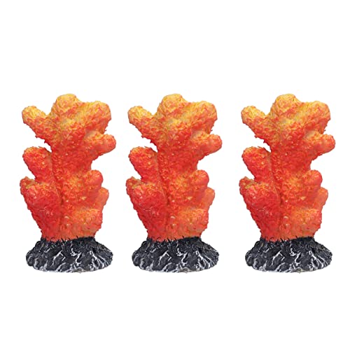 Zerodis 3Pcs Aquarium Simulation Coral Red Aquarium Landschaftsbau Dekoration Künstliche Korallen Pflanzen Harz Ornamente 2.04in Zerodis 3Pcs Aquarium Simulation Coral Red Aquarium Landschaftsbau Dekoration Künstliche Korallen Pflanzen Harz Ornamente 2.04in von Zerodis