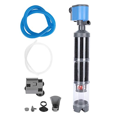 Zerodis 5-in-1-Ultra-leise Aquarium-Fischfilter, 3-Stufen-Pumpe für Sauerstoffzirkulation, Filter und Zubehör, Aquarium-Fischfilter, Ultra-stumm, 3-Stufen-Multifunktionspumpe, von Zerodis