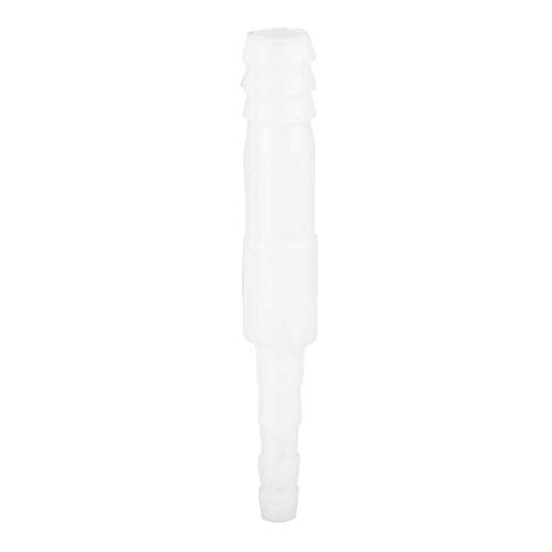 Zerodis 5PCS 4mm/8mm Aquariumadapter, Kunststoff-Wasserrohrrohranschluss Gerade Anschlüsse Luftpumpenschlauchadapter Anschluss für Aquarium-Aquariumzubehör von Zerodis