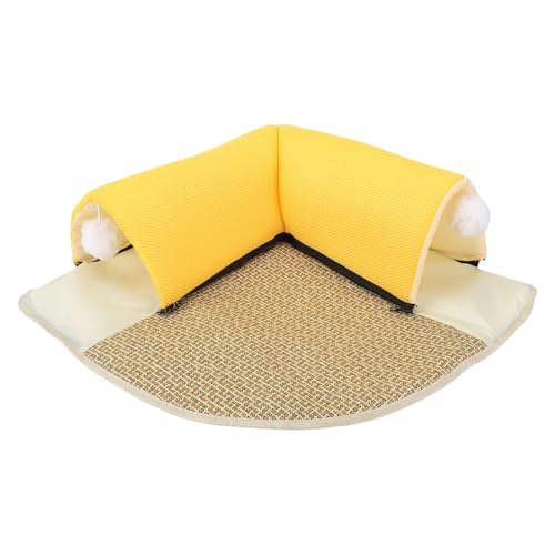 Zerodis Abnehmbarer Katzentunnel Sommer Koforts Komfort Multifunktionales Design Cattunnelbett für Innere, Einfach zu Reinigen Zerodis Abnehmbarer Katzentunnel Sommer Koforts Komfort Multifunktionales Design Cattunnelbett für Innere, Einfach zu Reinigen von Zerodis