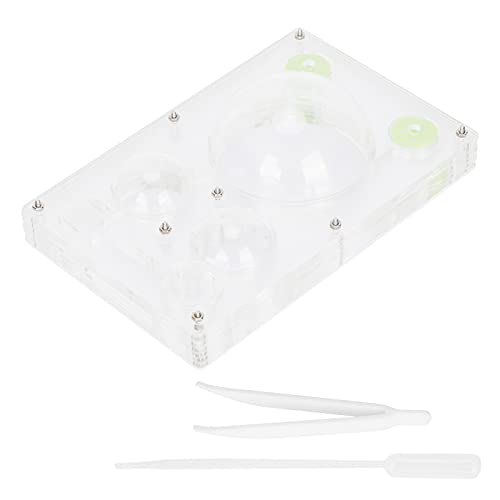 Zerodis Ameisenfütterungsbox, Ameisenschloss aus Acryl für die Ameisenfütterung Zerodis Ameisenfütterungsbox, Ameisenschloss aus Acryl für die Ameisenfütterung von Zerodis