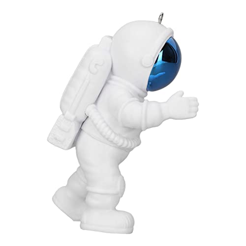 Zerodis Aquarium-Astronauten-Ornamente, Aquarium-Schwimmdekorationen, PVC, Verstellbare Position, Schwimmend, Süßer Look für Süßwasser (Blaue Maske) von Zerodis