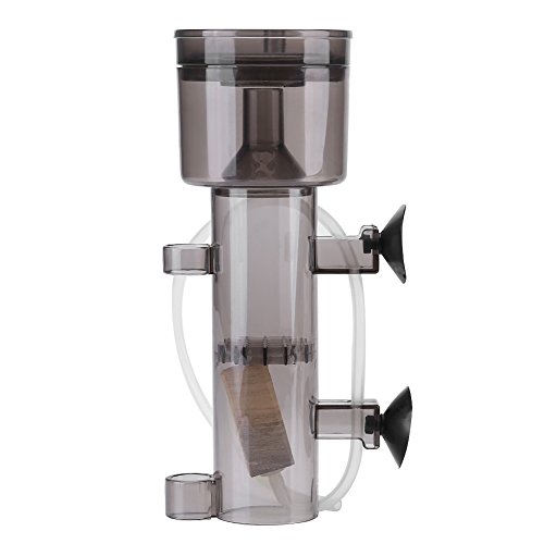 Zerodis Aquarium Protein Skimmer Aquarium Oberfläche Öl Protein Skimmer Entferner Mini Filter für Kleine Korallen Aquarium Pflanze Wassertank(#1) von Zerodis