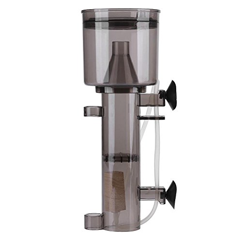 Zerodis Aquarium Protein Skimmer Aquarium Oberfläche Öl Protein Skimmer Entferner Mini Filter für Kleine Korallen Aquarium Pflanze Wassertank(#2) von Zerodis