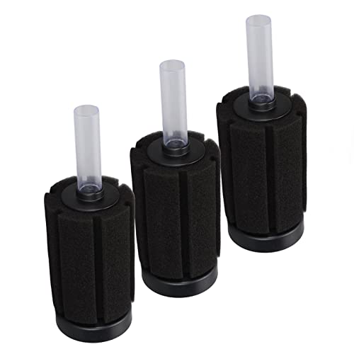 Zerodis Aquarium-Schwammfilter, Filter und Zubehör, Biochemischer Schwammfilter für Aquarien, für Betta Fry Garnelen, Einzigartiges Zylindrisches Schwammdesign, Fischkugel-Schwammfilter, Zerodis Aquarium-Schwammfilter, Filter und Zubehör, Biochemischer Schwammfilter für Aquarien, für Betta Fry Garnelen, Einzigartiges Zylindrisches Schwammdesign, Fischkugel-Schwammfilter, von Zerodis
