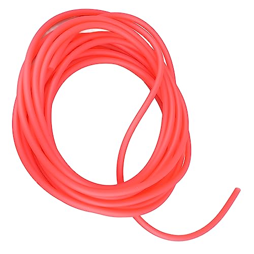 Zerodis Aquarium-Wasserfilterschlauch, Professionelles Silikon-Aquarium-Wasserwechslerrohr für Aquarien (Rot) von Zerodis