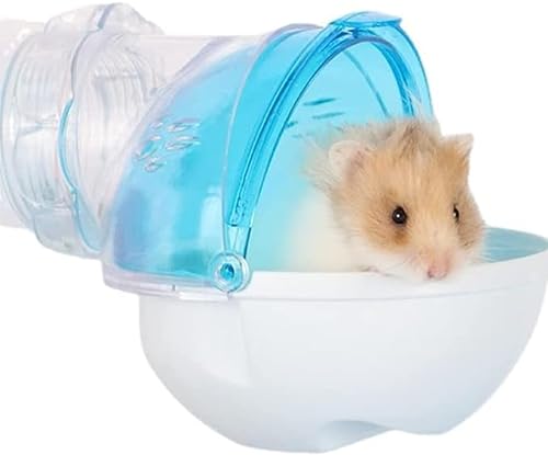 Zerodis Badezimmer für Hamster Plastikbox für Sandbad für Kleintiere Toilette für Hamster(Blau) von Zerodis