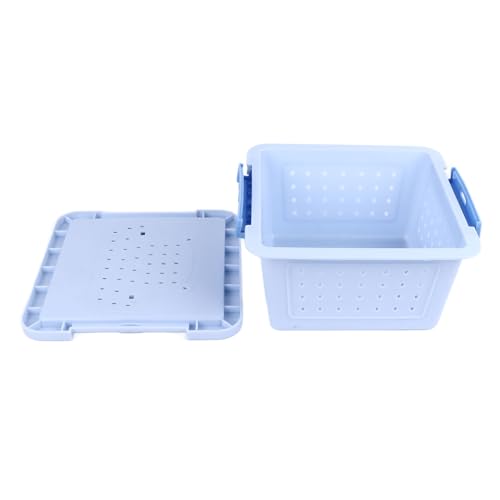 Zerodis Belüftete Hamsterträgerbox Leichte Tragbare Small Animal Transport Cage, Geeignet für Außenreisen, Bestehend aus Haltbarem PP -Kunststoff, Einfachem Laden und Entladen Zerodis Belüftete Hamsterträgerbox Leichte Tragbare Small Animal Transport Cage, Geeignet für Außenreisen, Bestehend aus Haltbarem PP -Kunststoff, Einfachem Laden und Entladen von Zerodis
