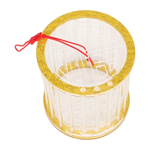 Zerodis Bug Catcher Critter Barn Runder Käferkäfig Tragbarer Critter Keeper Acryl Runder Heuschreckenkäfig Bug Critter Zuchtkäfig für Kleine Haustiere Bug Catcher Kit für (Einzelnes Gitter) von Zerodis