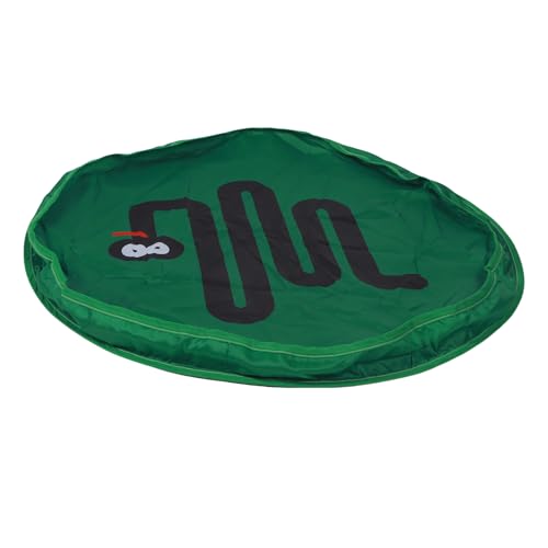 Zerodis Cat Toys Play Matte Automatic Motion Activated Moving Ball Hide Game Self Rolling Cat Ball in Play Mat Hide & Suchspiel Interactive Toys für Kätzchen Indoor -Training Katze Schnell (Green) von Zerodis