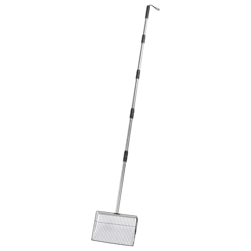 Zerodis Chicken Poop Scooper Edelstahl Ausleitbarer Wurfschaufeln mit 5 Griffen für Hühner Coop -Katze für die Tägliche Reinigung Zerodis Chicken Poop Scooper Edelstahl Ausleitbarer Wurfschaufeln mit 5 Griffen für Hühner Coop -Katze für die Tägliche Reinigung von Zerodis