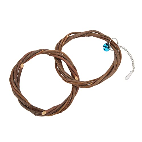 Zerodis Doppelringe Schaukel Vogel Naturholz Barsch Scheiben Seil und Multicolor Holzperlen Kauspielzeug für Vogel Zerodis Doppelringe Schaukel Vogel Naturholz Barsch Scheiben Seil und Multicolor Holzperlen Kauspielzeug für Vogel von Zerodis