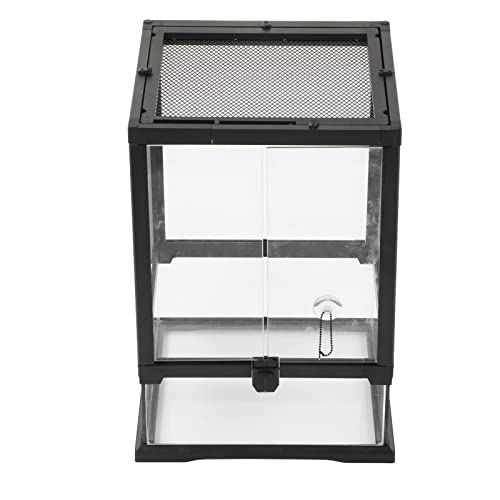 Zerodis Escape Proof Reptile Glass Terrarium Tank Top Lüftung Regenwaldterrarium für Halb Aquatische Schildkröten Material: Eisen/Glas Zerodis Escape Proof Reptile Glass Terrarium Tank Top Lüftung Regenwaldterrarium für Halb Aquatische Schildkröten Material: Eisen/Glas von Zerodis