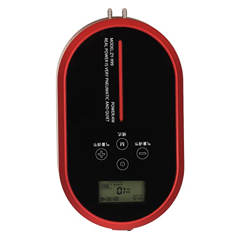 Zerodis Fischluftpumpe, Aquarium-Oxygenatoren und -Pumpen, Volumenstromausfall, Selbststart, Extrem Leise Aquarium-Luftpumpe für Aquarien, Aquarium-Luftpumpe, Großvolumiger Strom (Rot) von Zerodis