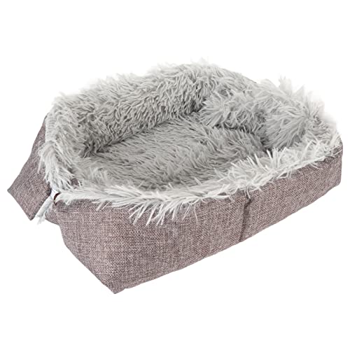Zerodis Haustier-Autositz, Weicher Haustier-Autositz, Haustier-Autositz, Abnehmbar, Maschinenwaschbar, Plüsch-Dual-Purpose-Welpen-Kissenbett für Kleine Katzen, Haustiere, Zerodis Haustier-Autositz, Weicher Haustier-Autositz, Haustier-Autositz, Abnehmbar, Maschinenwaschbar, Plüsch-Dual-Purpose-Welpen-Kissenbett für Kleine Katzen, Haustiere, von Zerodis