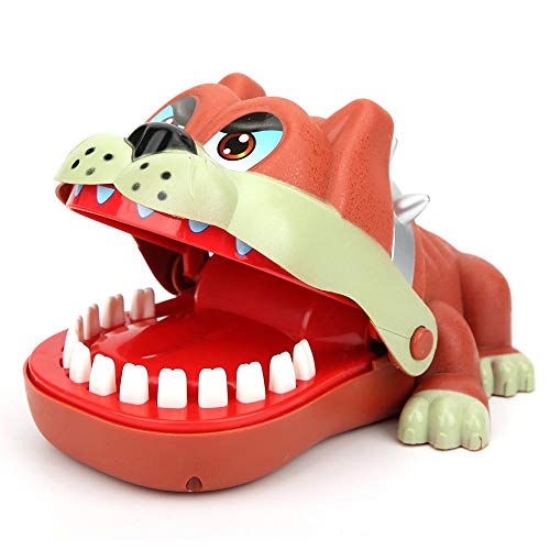 Zerodis Hund Zähne Spielzeug Spiel, Neuheit Hund Mund Biss Finger Spielzeug Lustiges interaktives Spielzeug Familienspiel von Zerodis