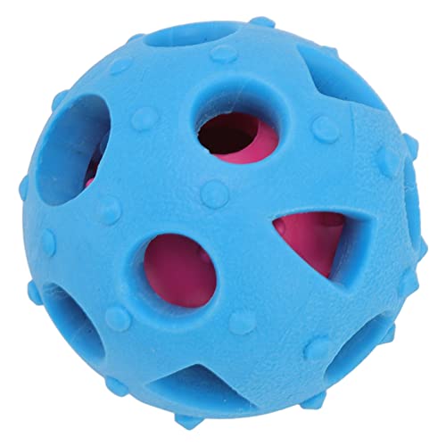 Zerodis Hunde-Puzzleball, Welpenfutter-Ausgabespielzeug, Interaktiver, Bissfester, Langsamer Futterspender, Ungiftige Zahnfleischmassage, Fördert die Verdauung für den Außenbereich (X122 von Zerodis