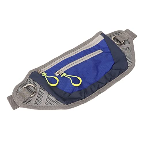 Zerodis Hundetrainingsbeutel Nylon Hundetrainingsbeutel Nylon Multifunktions-Snack-Packs für Hunde Reflektierender Streifen PetBag-Halter mit Reißverschluss für (Blau) von Zerodis