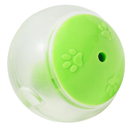 Zerodis Interaktiver Hundespielzeugball Endlosen Spaß Langlebige TPR -Lebensmittel -Spenderspielzeug für Starke Zähne, Gehirnverbesserung und Sichere Materielle Innenfamilie (Green) von Zerodis