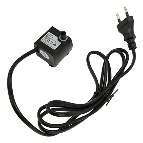 Zerodis Katzen-Trinkbrunnenpumpe Mini-Tauchwasserpumpe Haustierbrunnen Wechselbare Leise IPX8 wasserdichte Springbrunnenpumpe mit Saugnapf für Aquarium EU-Stecker 220-240 V Haustier-Trinkbrunnen Zerodis Katzen-Trinkbrunnenpumpe Mini-Tauchwasserpumpe Haustierbrunnen Wechselbare Leise IPX8 wasserdichte Springbrunnenpumpe mit Saugnapf für Aquarium EU-Stecker 220-240 V Haustier-Trinkbrunnen von Zerodis