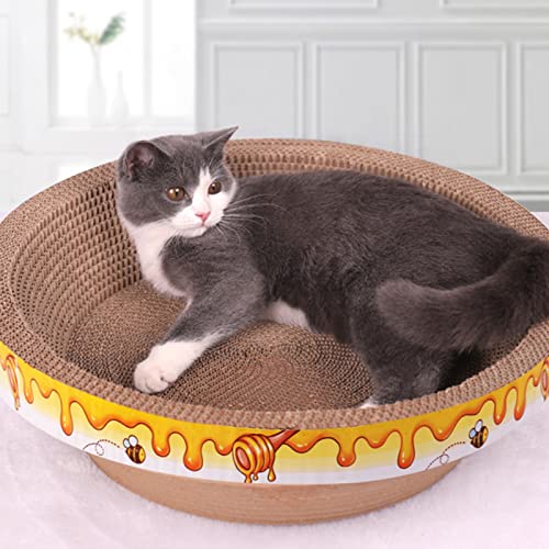 Zerodis Katzenkratzbett Kratzern Kratzerbett Kratzern mit Austauschbarem Kern Geeignet für Alle Größen Katzen Spielen Katzenbett -Demontage Doppelschicht Kratzbett Zerodis Katzenkratzbett Kratzern Kratzerbett Kratzern mit Austauschbarem Kern Geeignet für Alle Größen Katzen Spielen Katzenbett -Demontage Doppelschicht Kratzbett von Zerodis