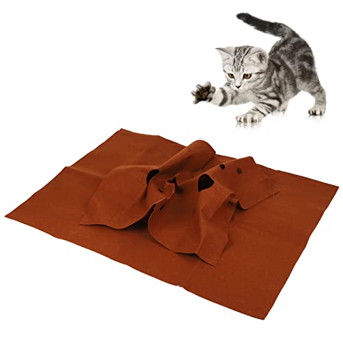 Zerodis Katzenspielzeug, Hund Atmungsaktivität Interaktives Pad Bissfestes Pad Spielzeug Haustier Spielmatte Katze Katzenprodukte Heimtierbedarf von Zerodis