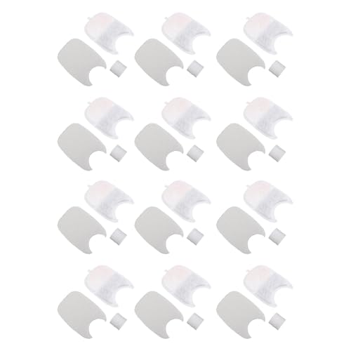 Zerodis Katzenwasserbrunnen Ersatz Filter Fountains Aktiviertes Kohlenstoff Multi -Filtration Geruchsentfernung Haustier Wasserbrunnen Filter Hunde Wasserschale Haustier Wasserfilter Katzenwasser von Zerodis