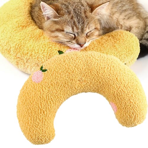 Zerodis Kissen für Katzen, weiches Katzenbett, multifunktional, weich, bequem, sicher, U-förmiges Haustierkissen für Haustiere, Halswirbelschutz, Schlafen, verbessert das Beruhigungskissen des Hundes Zerodis Kissen für Katzen, weiches Katzenbett, multifunktional, weich, bequem, sicher, U-förmiges Haustierkissen für Haustiere, Halswirbelschutz, Schlafen, verbessert das Beruhigungskissen des Hundes von Zerodis