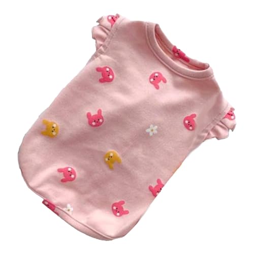 Zerodis Kleine Hundekleidung Modische Bequeme Welpenbekleidung für Pommerianische Schnauzer mit Trendigem Design für Verschiedene Jahreszeiten (S) von Zerodis