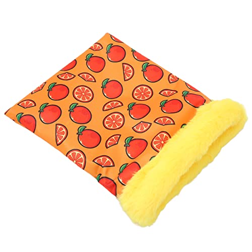 Zerodis Kleines Haustier-Taschen-Schlafnest, Bequemer Hamster-Schlafsack, Oxford-Stoff, Sicher, Tragbar, Weich, süß für Igel für Zuhause für Meerschweinchen (S) von Zerodis