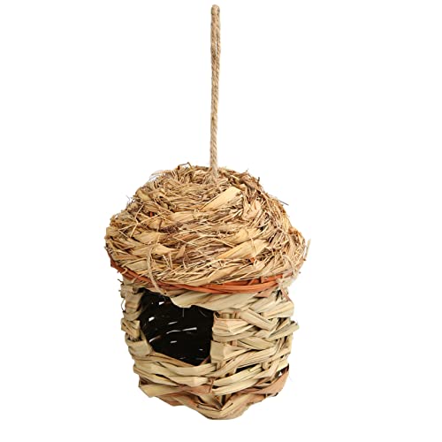Zerodis Kolibri-HäUschen Zum AufhäNgen Im Freien, Gras-Vogelnest, Kleines Kleines Gras-Vogelnest, Dekoratives HäNgendes, Gewebtes Vogelhaus FüR Kolibris, Garten, Drinnen Zerodis Kolibri-HäUschen Zum AufhäNgen Im Freien, Gras-Vogelnest, Kleines Kleines Gras-Vogelnest, Dekoratives HäNgendes, Gewebtes Vogelhaus FüR Kolibris, Garten, Drinnen von Zerodis