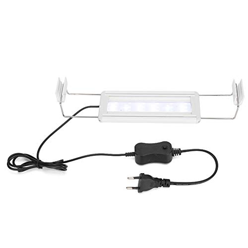 Zerodis LED Aquarium Clip Licht, Wasserpflanzen Beleuchtung Klemmlampe Aquarium LED Halterung Clip Licht (EU Stecker 220-240V) von Zerodis