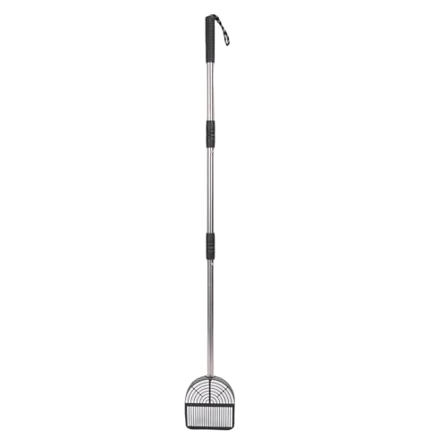 Zerodis Langgriff Metal Cat Crates Scooper Non -Stick -Haustier Scoop für Heim und Strandnutzung von Zerodis
