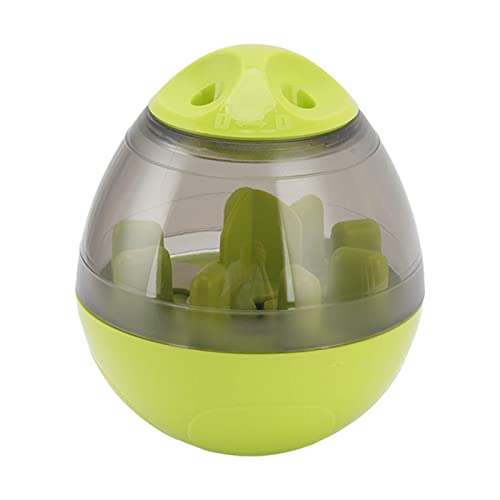 Zerodis Langsamer Feeder-Ball für Hunde, Spielzeug für Tierfutter, Abnehmbarer, Interaktiver Ball Zur Verbesserung der Verdauung für Katzen (Hellgrün) von Zerodis