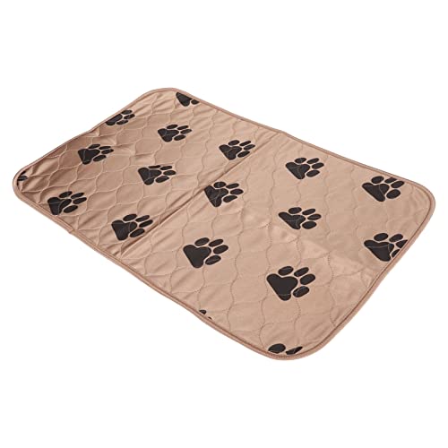 Zerodis Pet Pee Pad, Hautfreundliche Pet Training Pads, Saugfähig, Waschbar, Wasserdicht für Hunde für Haustiere für den Innenbereich (Dunkelbraun) von Zerodis