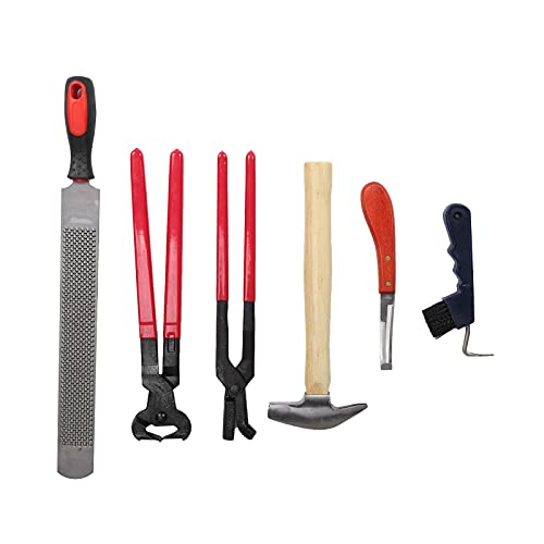 Zerodis Professionelles Huftrimm-Werkzeugset für Hufschmied, Langlebiges Metallmaterial, Korrosionsbeständige Legierung, Einfaches Trimmerlebnis mit Humanisiertem Griffdesign für Zerodis Professionelles Huftrimm-Werkzeugset für Hufschmied, Langlebiges Metallmaterial, Korrosionsbeständige Legierung, Einfaches Trimmerlebnis mit Humanisiertem Griffdesign für von Zerodis