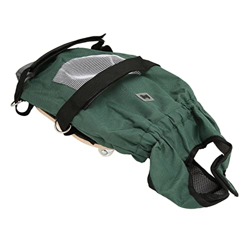 Zerodis Rollstuhl FüR GeläHmte Haustiere, Rollstuhl FüR Hinterbeine GeläHmter Hund Atmungsaktiver Sicherer Schutz Pet Drag Bag Scooter (M (Geeignet für 4-6kg/8.8-13.2lb)) von Zerodis