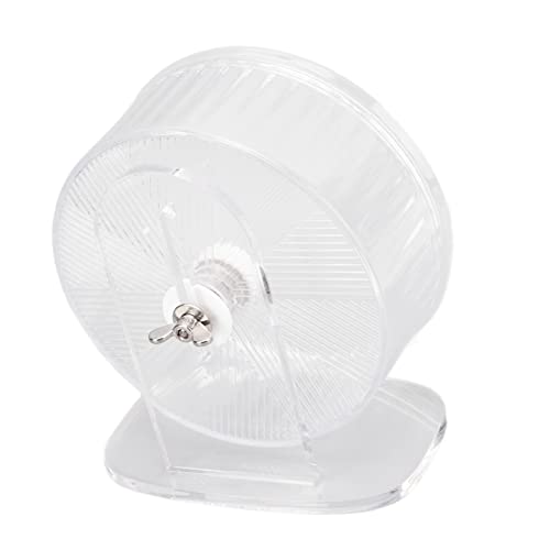 Zerodis Silent Laufrad Kleintier-Übungsräder Hamsterrad Silent Spinner Hamsterrad für Rennmäuse Mäuse Ratte von Zerodis