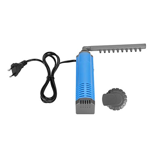 Tauch-Aquarium-Innenfilter, Aquarium-Aquarium-Unterwasserfilter Eingebaute Filtrationswasserpumpe Tropfwasser-Minifilter für Aquarium(EU-Stecker) von Zerodis