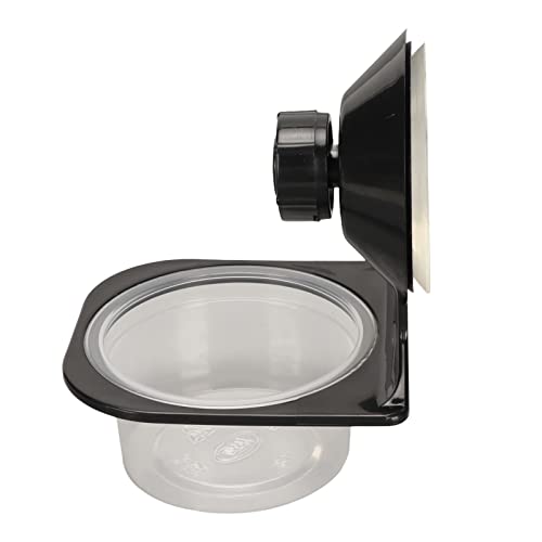 Zerodis Tavering -Dispenser für Transparente Reptilienwasserfutter für Hahn, Reptilienernährungsbecken für Panzer (Einzelne Schüssel) von Zerodis