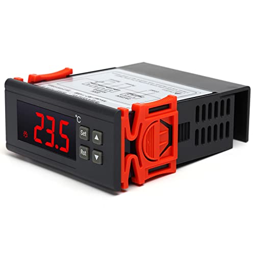 Zerodis Temperaturregler, PID-Thermostat für Haustiere aus Kunststoff für Kleine Inkubatoren für Kriechende Haustierboxen Zerodis Temperaturregler, PID-Thermostat für Haustiere aus Kunststoff für Kleine Inkubatoren für Kriechende Haustierboxen von Zerodis