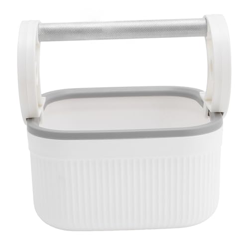 Zerodis Vogel -Toilettenständer Vogel Töpfchen Barch Vogel -Klo Station mit Abnehmbarem Eimer für Kleine Mittlere Sittiche Cockatiels Aluminiumlegierung Stange für Einfaches Töpfchen von Zerodis