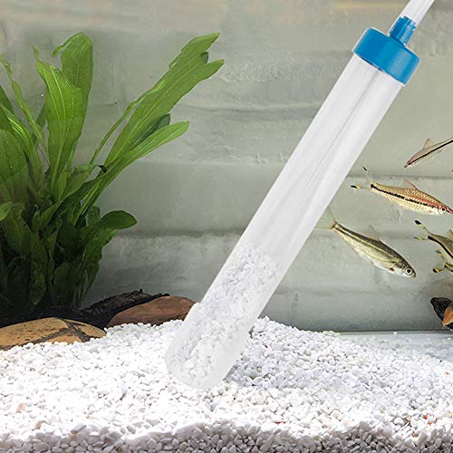 Zerodis Waschen von Fisch-Wasserwechslern, Aquarium-Reinigungswerkzeugen, Sandwaschmaschine, Wasserwechsler-Reinigung für Aquarien, Aquarium-Sandwaschmaschine, Fischreiniger für Fische von Zerodis